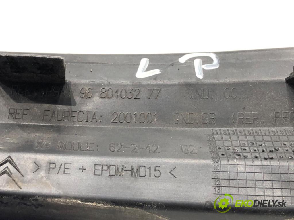CITROEN C4 PICASSO I nadwozie wielkoprzestrzenne (MPV) 2008 80 kW 1.6 HDi 1560 mří nárazníka levý přední část 9680403277