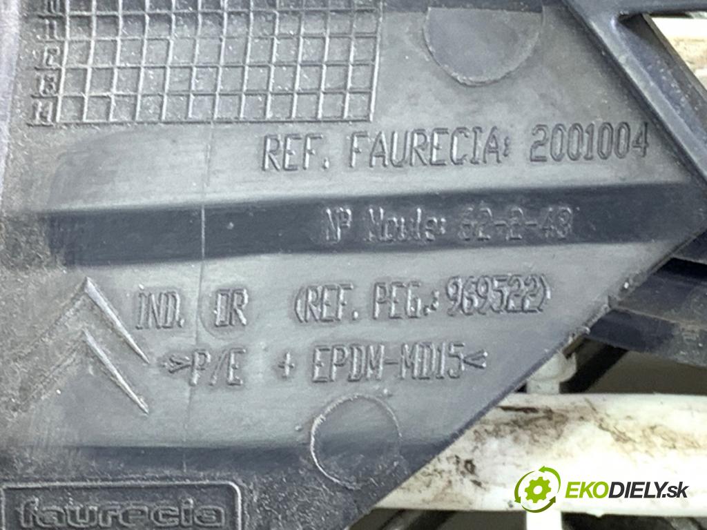 CITROEN C4 PICASSO I nadwozie wielkoprzestrzenne (MPV) 2008 80 kW 1.6 HDi 1560 mří nárazníka přední část střední 9680403177