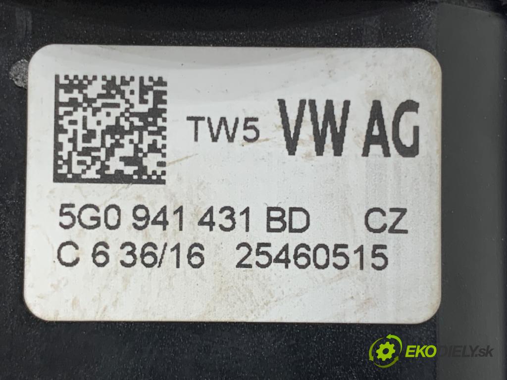 VW GOLF VII liftback 2016 81 kW 1.6 TDI 1598 spínač světel 5G0941431BD