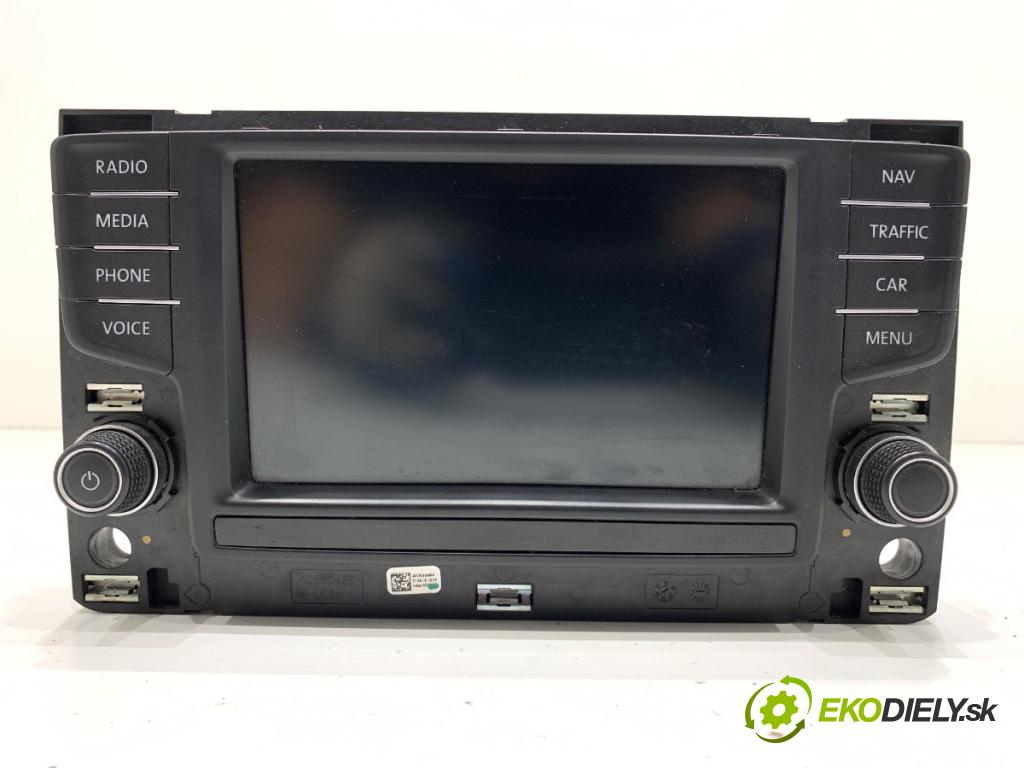 VW GOLF VII liftback 2016 81 kW 1.6 TDI 1598 RADIO 3G0919605D (Audio zariadenie)