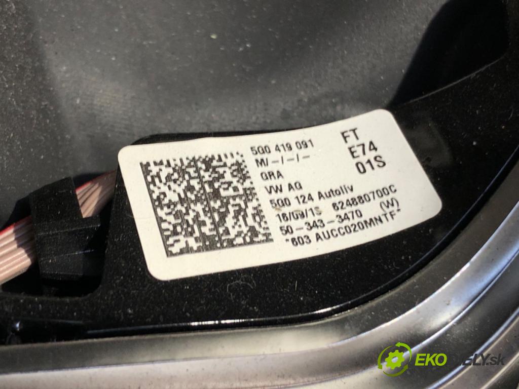 VW GOLF VII liftback 2016 81 kW 1.6 TDI 1598 volant 5G0419091FT (Volanty)