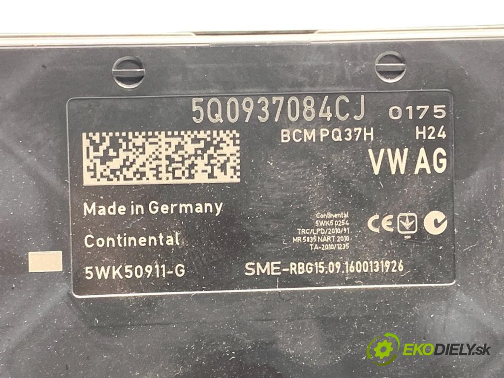 VW GOLF VII liftback 2016 81 kW 1.6 TDI 1598 Modul komfortu 5Q0937084CJ (Modul komfortu)