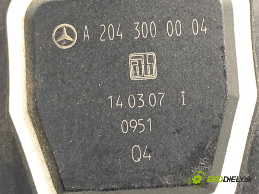 MERCEDES-BENZ W204 sedan 2007 170 kW C 280 (204.054) 2996 Potenciometer plynu A2043000004 (Potenciometer plynového pedálu)