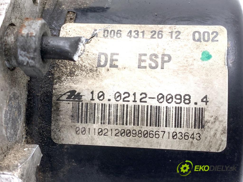 MERCEDES-BENZ W204 sedan 2007 170 kW C 280 (204.054) 2996 Pumpa ABS 2045454732 0064312612 (Pumpa ABS)