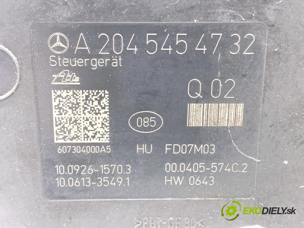 MERCEDES-BENZ W204 sedan 2007 170 kW C 280 (204.054) 2996 Pumpa ABS 2045454732 0064312612 (Pumpa ABS)