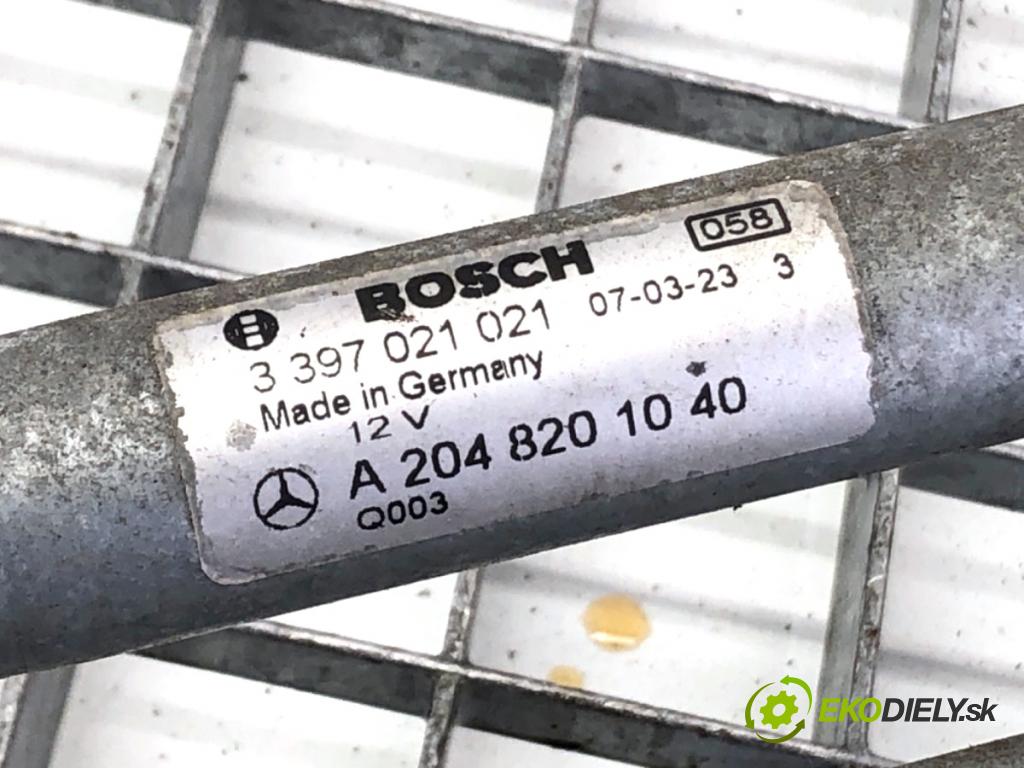 MERCEDES-BENZ W204 sedan 2007 170 kW C 280 (204.054) 2996 Mechanizmus stieračov predný 2048201040 3397021021 (Motorček stieračov predný)