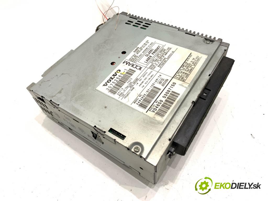 VOLVO S40 II sedan 2005 81 kW 1.6 D 1560 RADIO 30752569 (Audio zariadenie)
