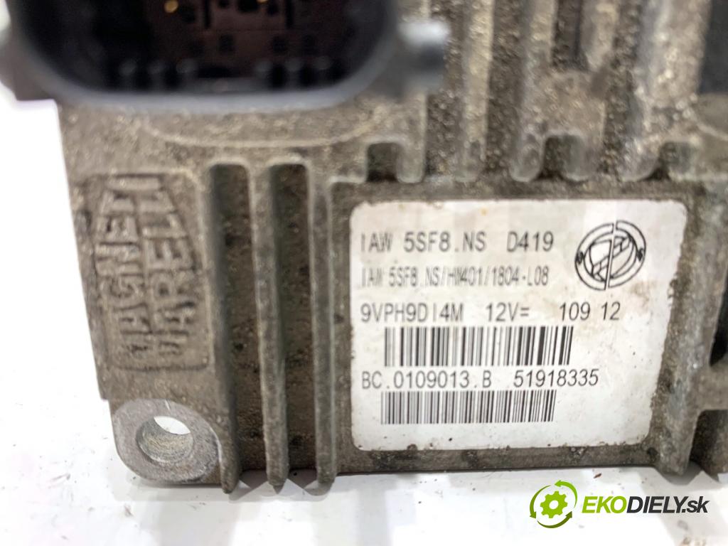 FIAT PUNTO EVO liftback 2012 51 kW 1.2 1242 riadiaca jednotka Motor 51918335 (Riadiaca jednotka)
