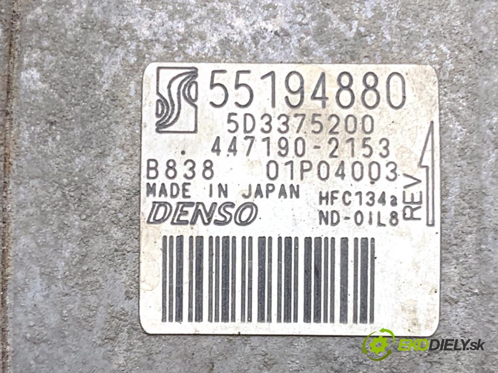 FIAT PUNTO EVO liftback 2012 51 kW 1.2 1242 Kompresor klimatizácie 55194880 (Kompresor klimatizácie)