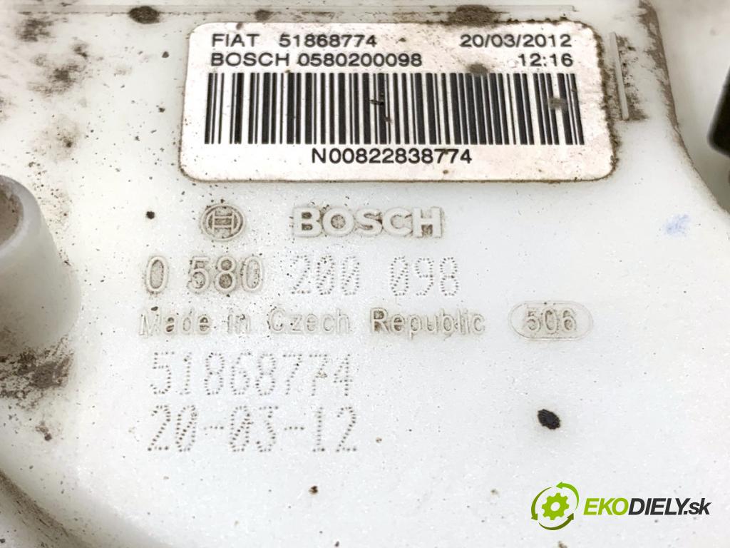 FIAT PUNTO EVO liftback 2012 51 kW 1.2 1242 pumpa paliva 0580200098