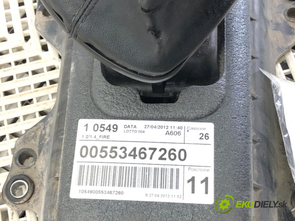 FIAT PUNTO EVO liftback 2012 51 kW 1.2 1242 Kulisa 00553467260 (Rýchlostná páka (kulisa))