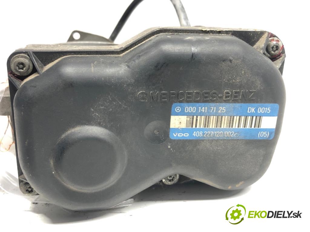 MERCEDES-BENZ W124 sedan 1992 100 kW 200 E (124.019) 1998 Škrtiaca klapka 0001417125 (Škrtiaca klapka)