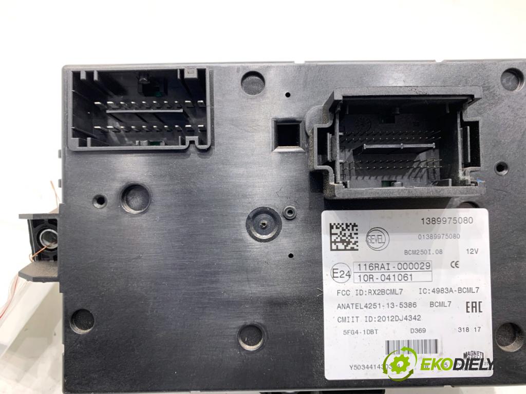 PEUGEOT BOXER II Skrzynia 2018 120 kW 2.0 BlueHDi 160 1997 Modul BCM 1389975080 (Riadiaca jednotka ostatné)