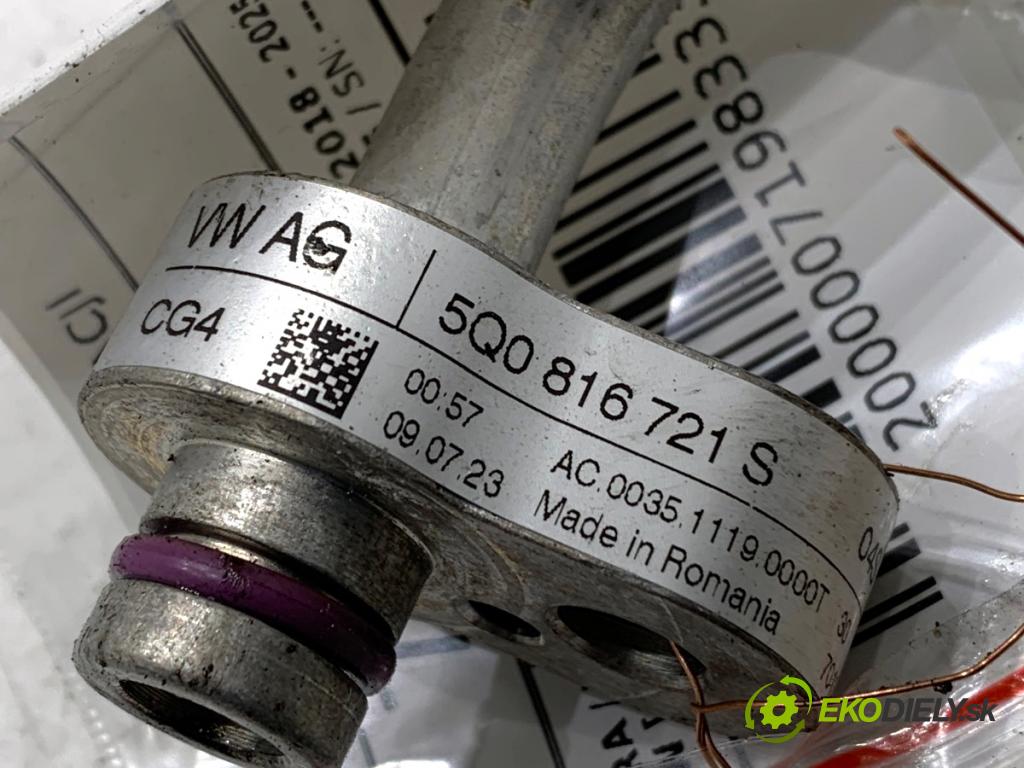 CUPRA ATECA  2023 110 kW 1.5 TSI 1498 rúrka klimatizácie 5Q0816721S (Rúrka klimatizácie)