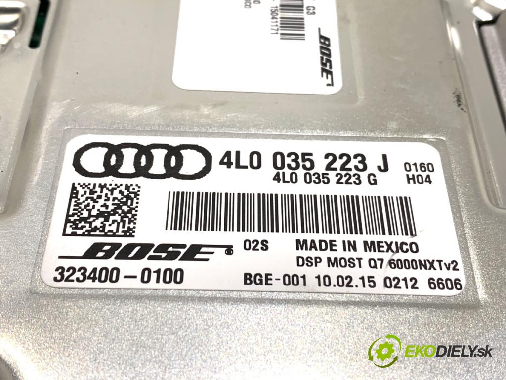 AUDI Q7 4L SUV 2015 200 kW 3.0 TFSI quattro 2995 Zosilňovač 4L0035223J (Zosilňovač)