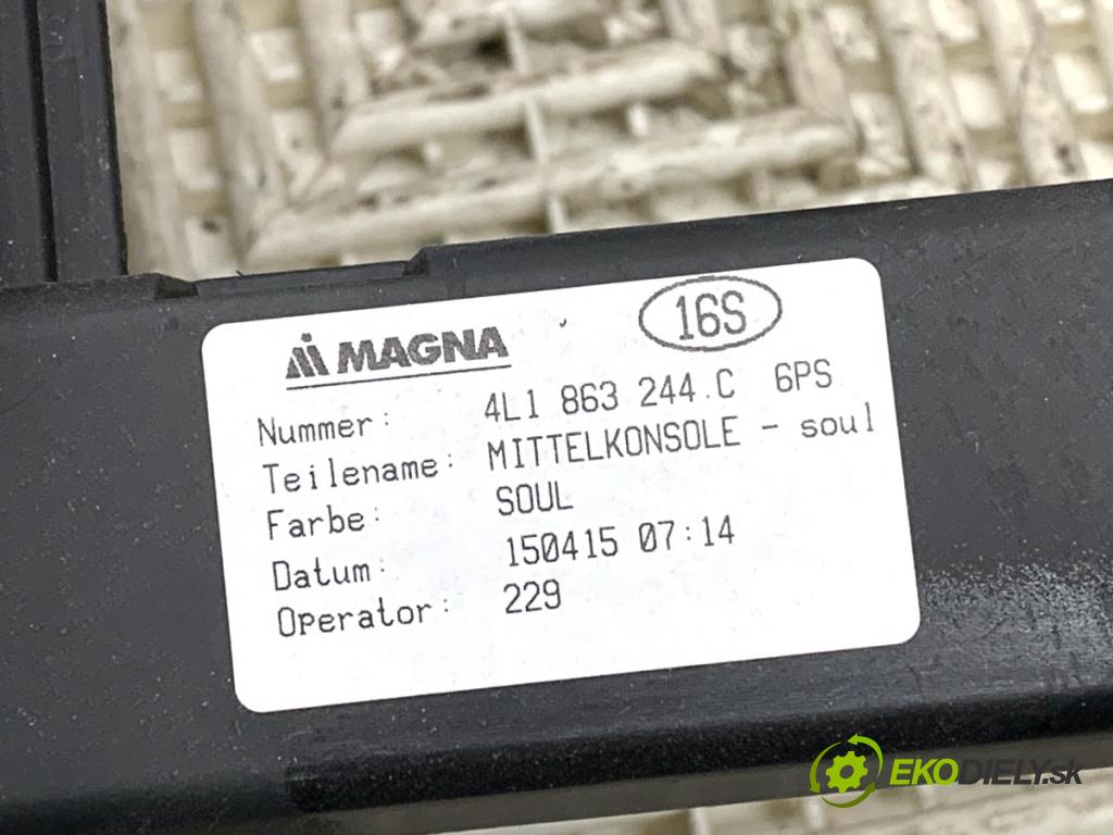 AUDI Q7 4L SUV 2015 200 kW 3.0 TFSI quattro 2995 Tunel stredový 4L1863244C (Stredový tunel)