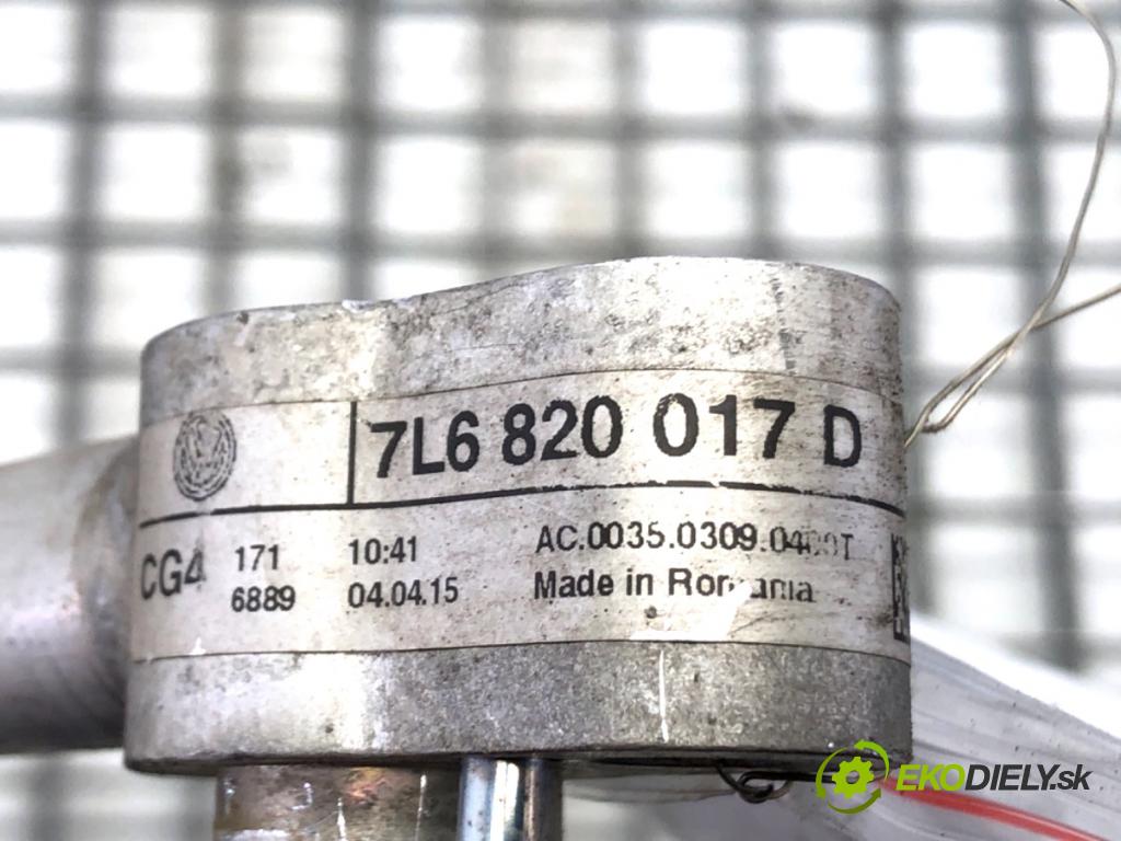 AUDI Q7 4L SUV 2015 200 kW 3.0 TFSI quattro 2995 rúrka klimatizácie 7L6820017D (Rúrka klimatizácie)