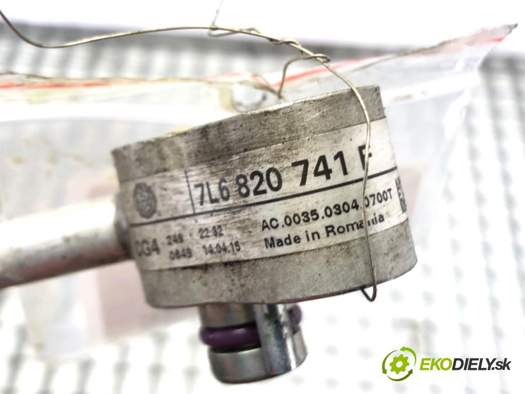 AUDI Q7 4L SUV 2015 200 kW 3.0 TFSI quattro 2995 rúrka klimatizácie 7L6820741F (Rúrka klimatizácie)