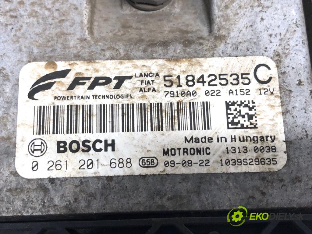 FIAT BRAVO II liftback 2009 88 kW 1.4 T-Jet (198AXG1B) 1368 riadiaca jednotka Motor 51842535 (Riadiaca jednotka)