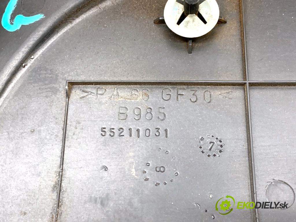 FIAT BRAVO II liftback 2009 88 kW 1.4 T-Jet (198AXG1B) 1368 kryt motora 55211031 (Kryty motora)