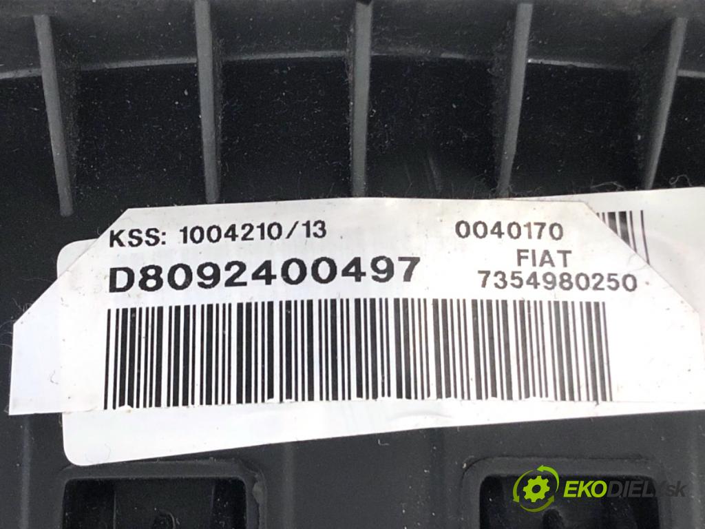FIAT BRAVO II liftback 2009 88 kW 1.4 T-Jet (198AXG1B) 1368 AirBag volantu 7354980250 (Airbag)