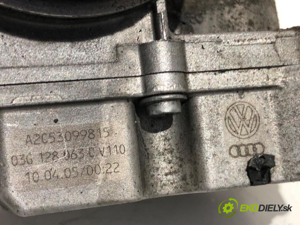 AUDI A6 C6 sedan 2005 103 kW 2.0 TDI 1968 Škrtiaca klapka 03G128063C (Škrtiaca klapka)
