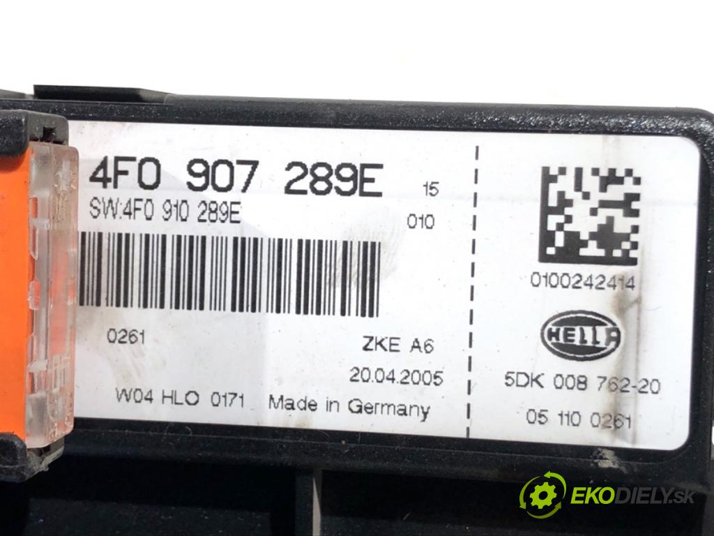 AUDI A6 C6 sedan 2005 103 kW 2.0 TDI 1968 Modul komfortu 4F0907289E (Modul komfortu)