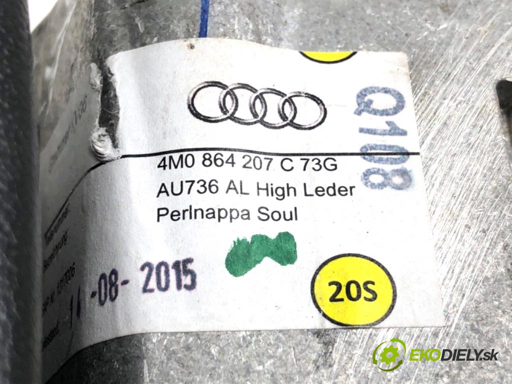 AUDI Q7 4M SUV 2015 200 kW 3.0 TDI quattro 2967 Lakťová opierka 4M0864207C (Lakťová opierka)