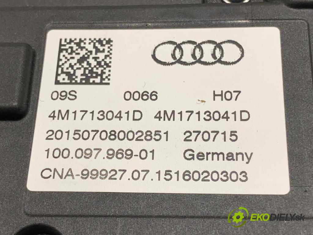 AUDI Q7 4M SUV 2015 200 kW 3.0 TDI quattro 2967 Kulisa 4M1713041D (Rýchlostná páka (kulisa))