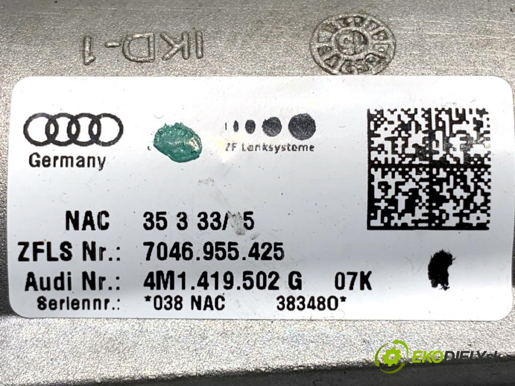 AUDI Q7 4M SUV 2015 200 kW 3.0 TDI quattro 2967 Hriadeľ, tyč volantu 4M1419502G (Tyč riadenia (volantu))