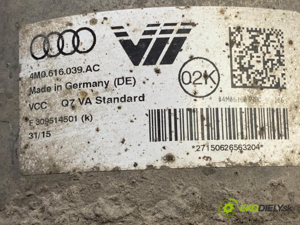 AUDI Q7 4M SUV 2015 200 kW 3.0 TDI quattro 2967 Tlmič ľavy predný 4M0616039AC