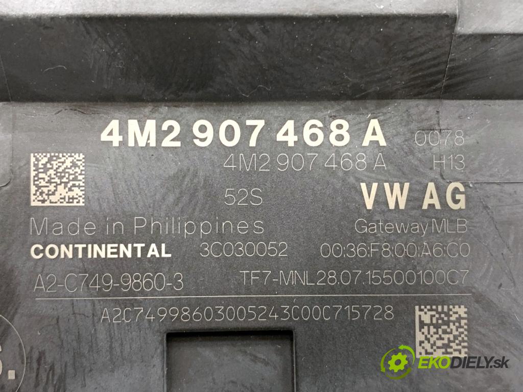 AUDI Q7 4M SUV 2015 200 kW 3.0 TDI quattro 2967 Modul Riadiaca jednotka 4M2907468A (Riadiaca jednotka ostatné)