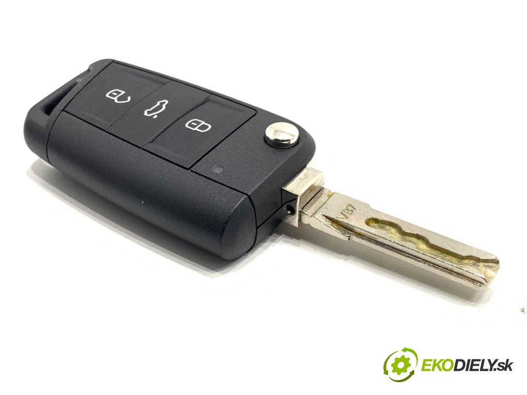 SKODA OCTAVIA III liftback 2019 85 kW 1.6 TDI 1598 kľúč DÁLKOVÝ: 5E0959752K