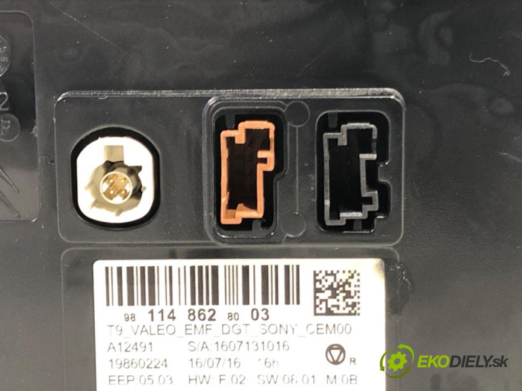 PEUGEOT 308 SW II Kombi 2016 81 kW 1.2 THP 110 1199 Dislpej 9811486280 (Prístrojová doska)