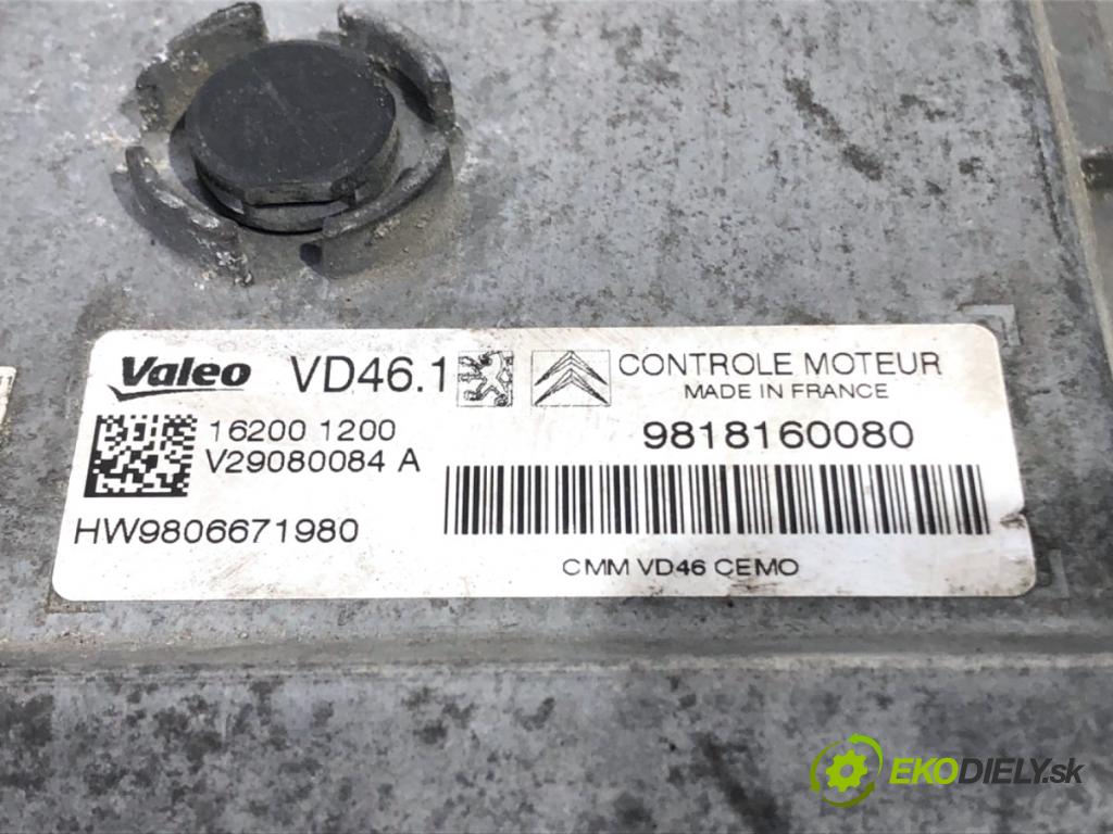 PEUGEOT 308 SW II Kombi 2016 81 kW 1.2 THP 110 1199 riadiaca jednotka Motor 9818160080 (Riadiaca jednotka)