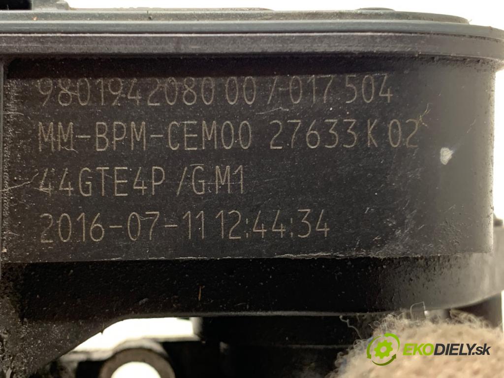 PEUGEOT 308 SW II Kombi 2016 81 kW 1.2 THP 110 1199 Škrtiaca klapka 9801942080 (Škrtiaca klapka)