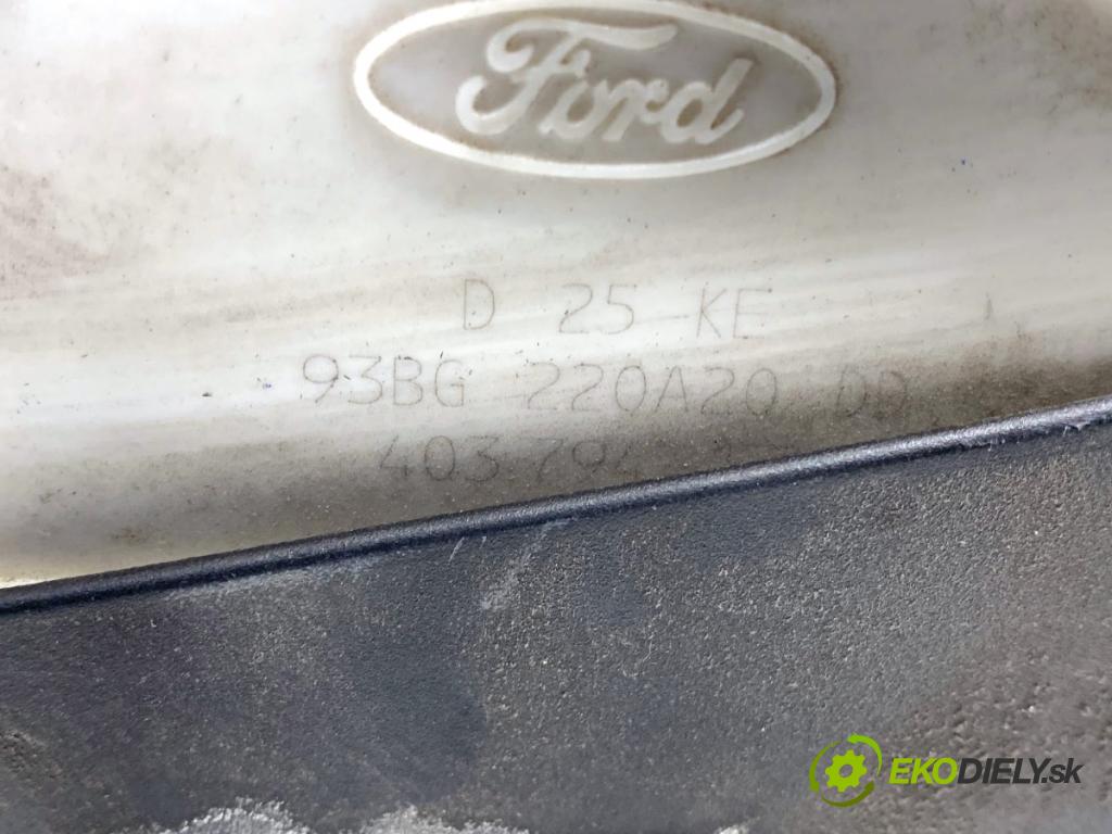 VW SHARAN nadwozie wielkoprzestrzenne (MPV) 2002 85 kW 1.9 TDI 1896 zámok dveře pravý přední část 93BG-220A20-DD