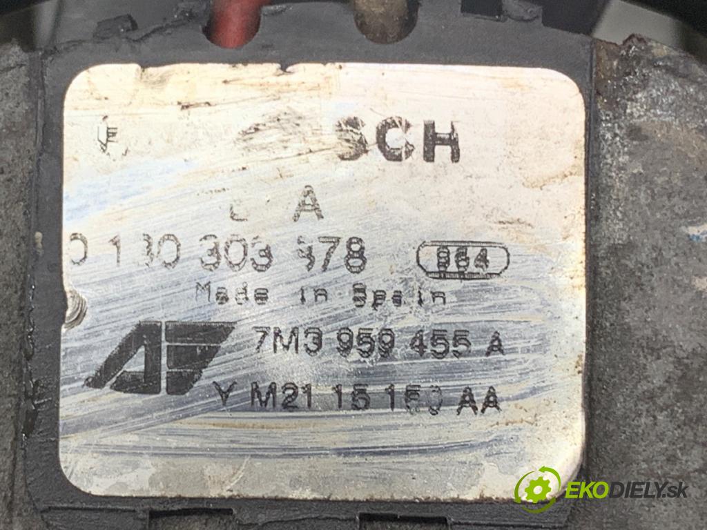 VW SHARAN nadwozie wielkoprzestrzenne (MPV) 2002 85 kW 1.9 TDI 1896 ventilátor chladiče 7M3959455A (Ventilátory)