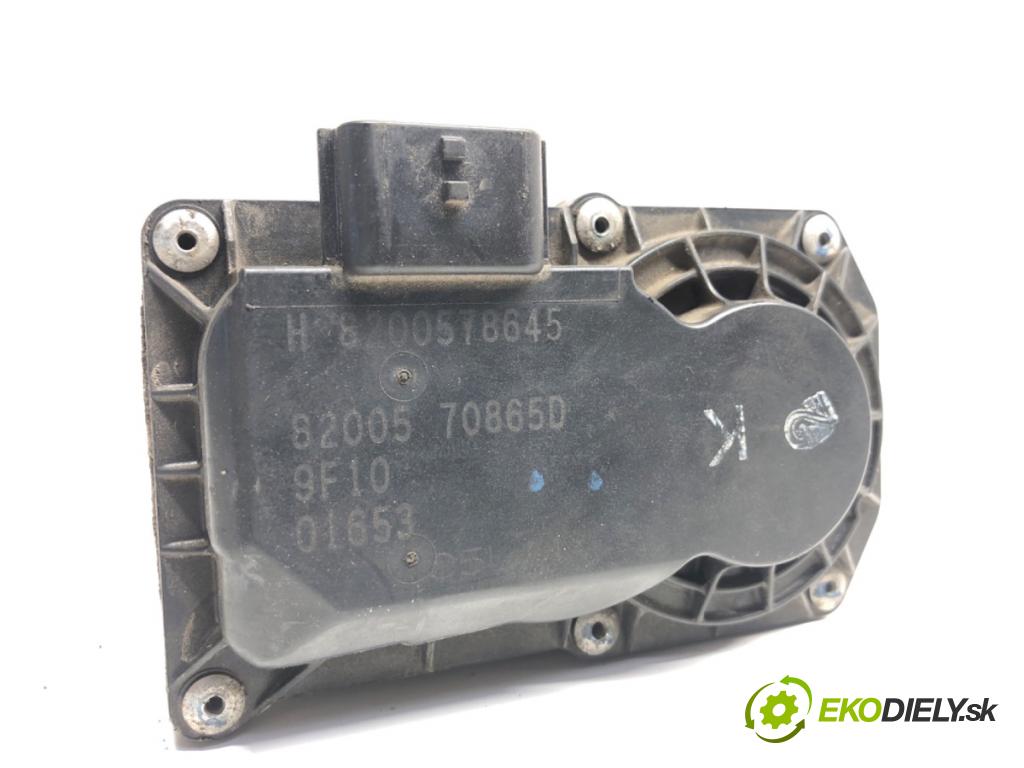 RENAULT SCENIC III nadwozie wielkoprzestrzenne (MPV) 2009 96 kW 1.4 16V (JZ0F, JZ1V) 1397 Škrtiaca klapka 8200578645 (Škrtiaca klapka)