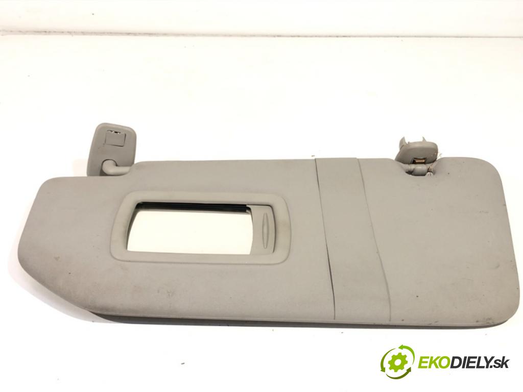 RENAULT SCENIC III nadwozie wielkoprzestrzenne (MPV) 2009 96 kW 1.4 16V (JZ0F, JZ1V) 1397 Clona slnečná ľavy