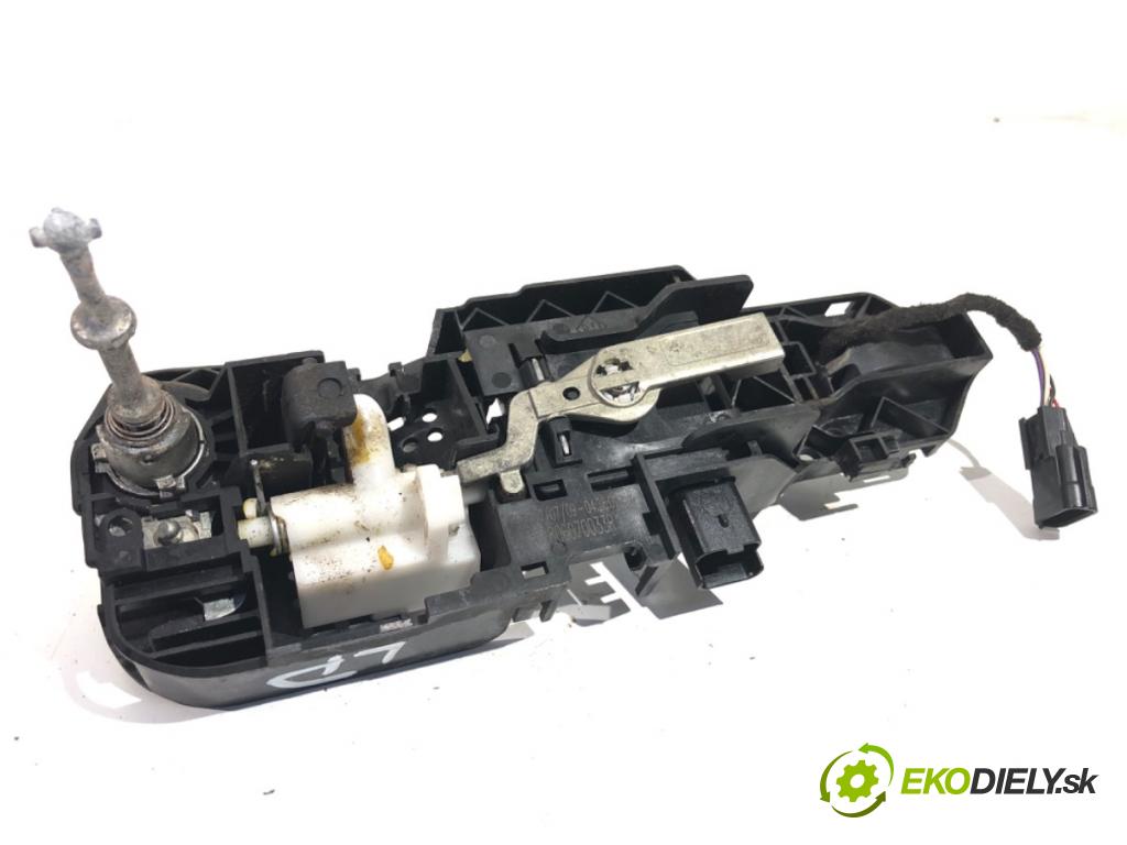 RENAULT SCENIC III nadwozie wielkoprzestrzenne (MPV) 2009 96 kW 1.4 16V (JZ0F, JZ1V) 1397 Kľučka vonkajšia ľavy predný 806070033R