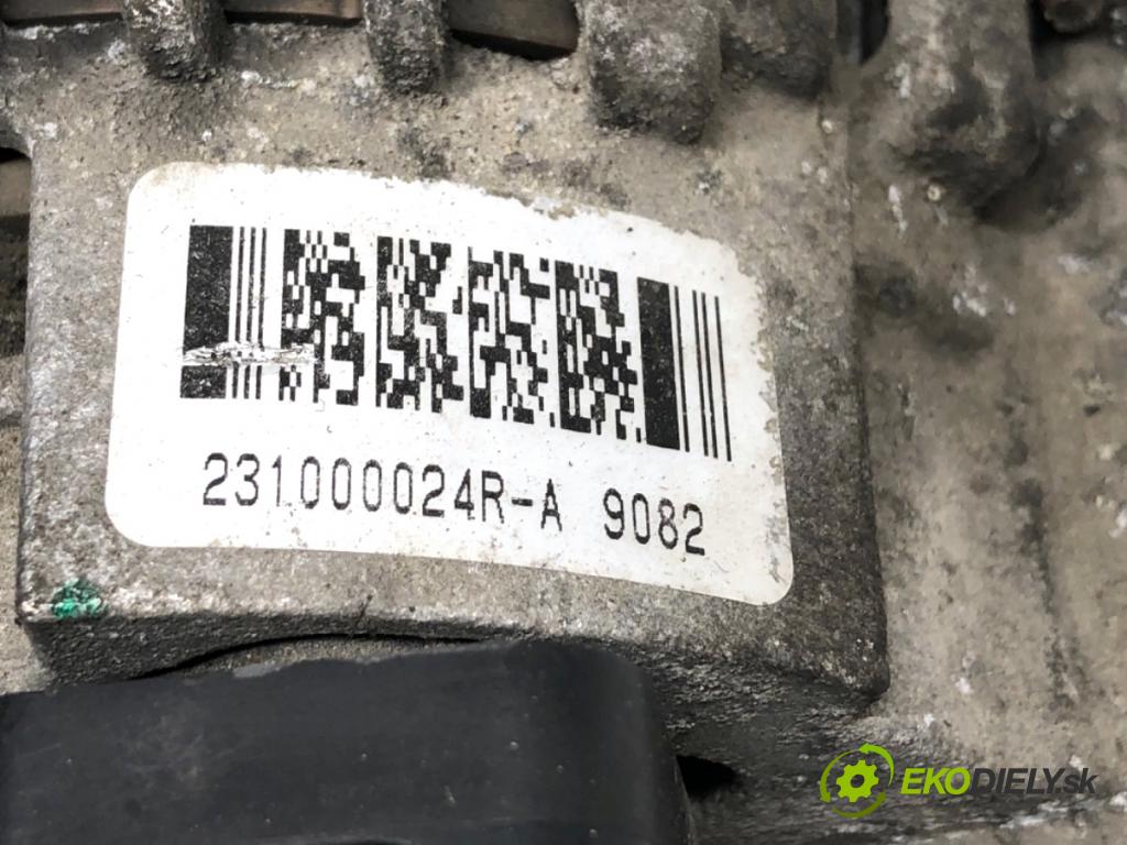 RENAULT SCENIC III nadwozie wielkoprzestrzenne (MPV) 2009 96 kW 1.4 16V (JZ0F, JZ1V) 1397 Alternátor 231000024R (Alternátory)