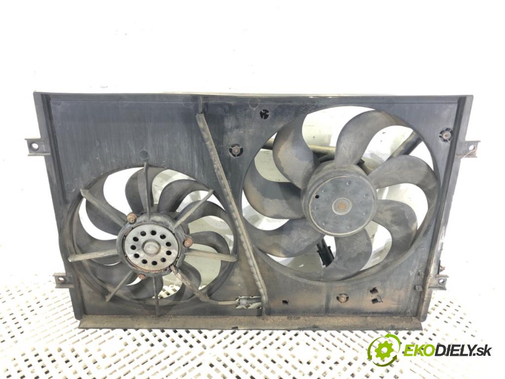 VW POLO IV 9N liftback 2002 47 kW 1.2 12V 1198 Ventilátor chladiča 6Q0121207F (Ventilátor)