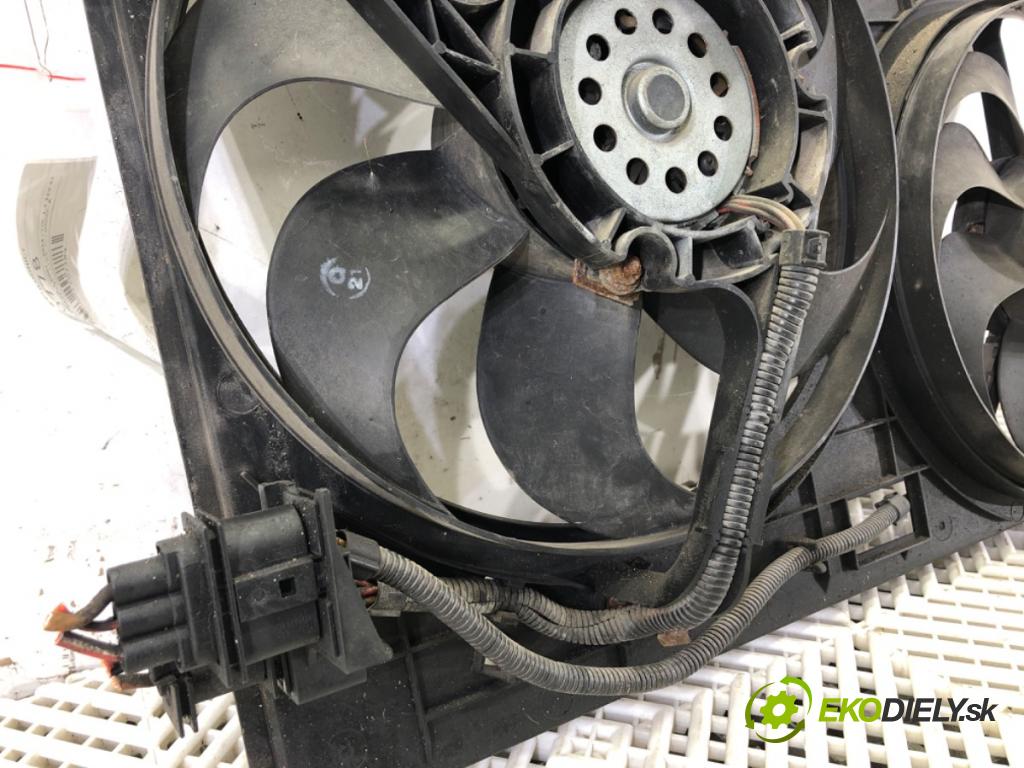 VW POLO IV 9N liftback 2002 47 kW 1.2 12V 1198 Ventilátor chladiča 6Q0121207F (Ventilátor)