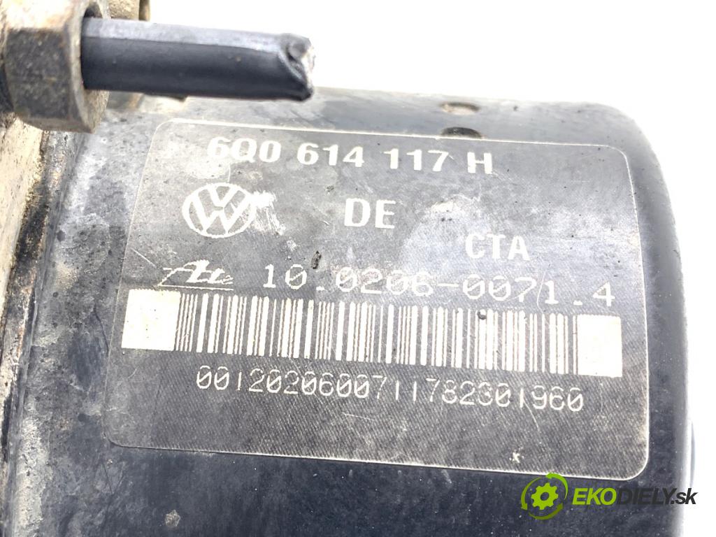 VW POLO IV 9N liftback 2002 47 kW 1.2 12V 1198 Pumpa ABS 6Q0907379L (Pumpa ABS)