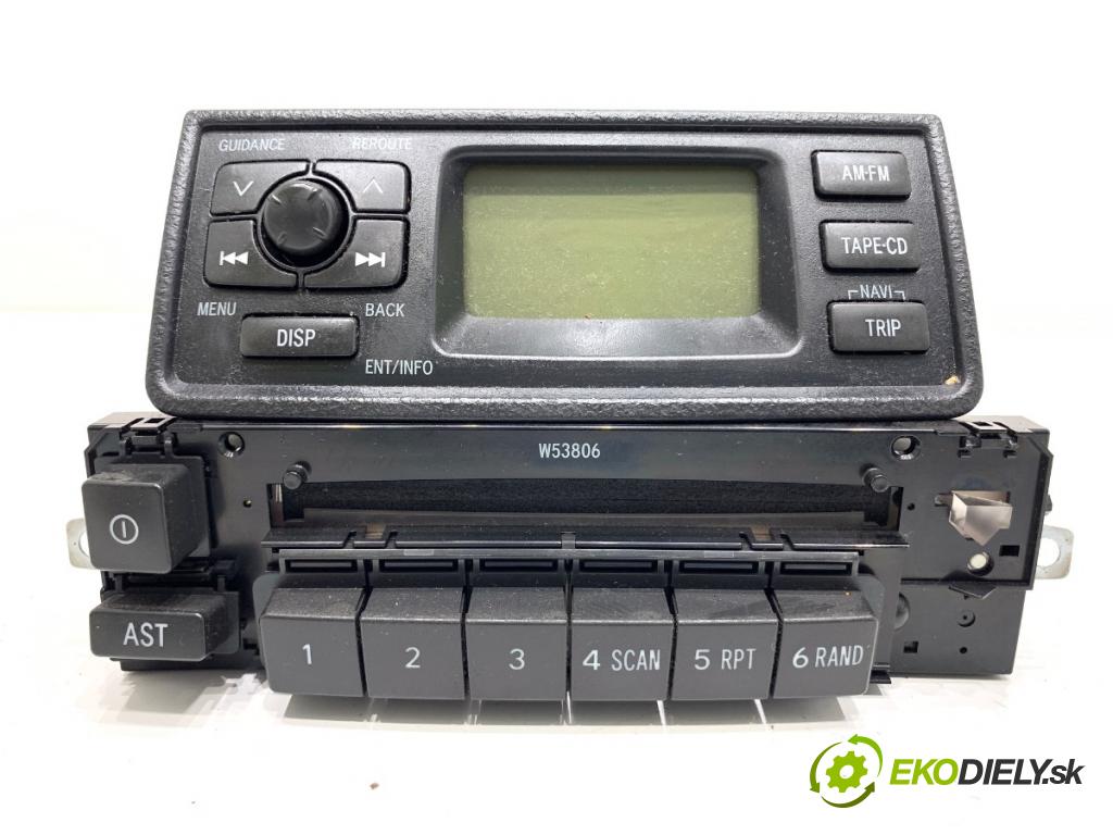 TOYOTA YARIS I liftback 2004 64 kW 1.3 (SCP12_, SCP13_) 1298 RADIO 86120-0D140 86110-0D040 (Audio zariadenie)