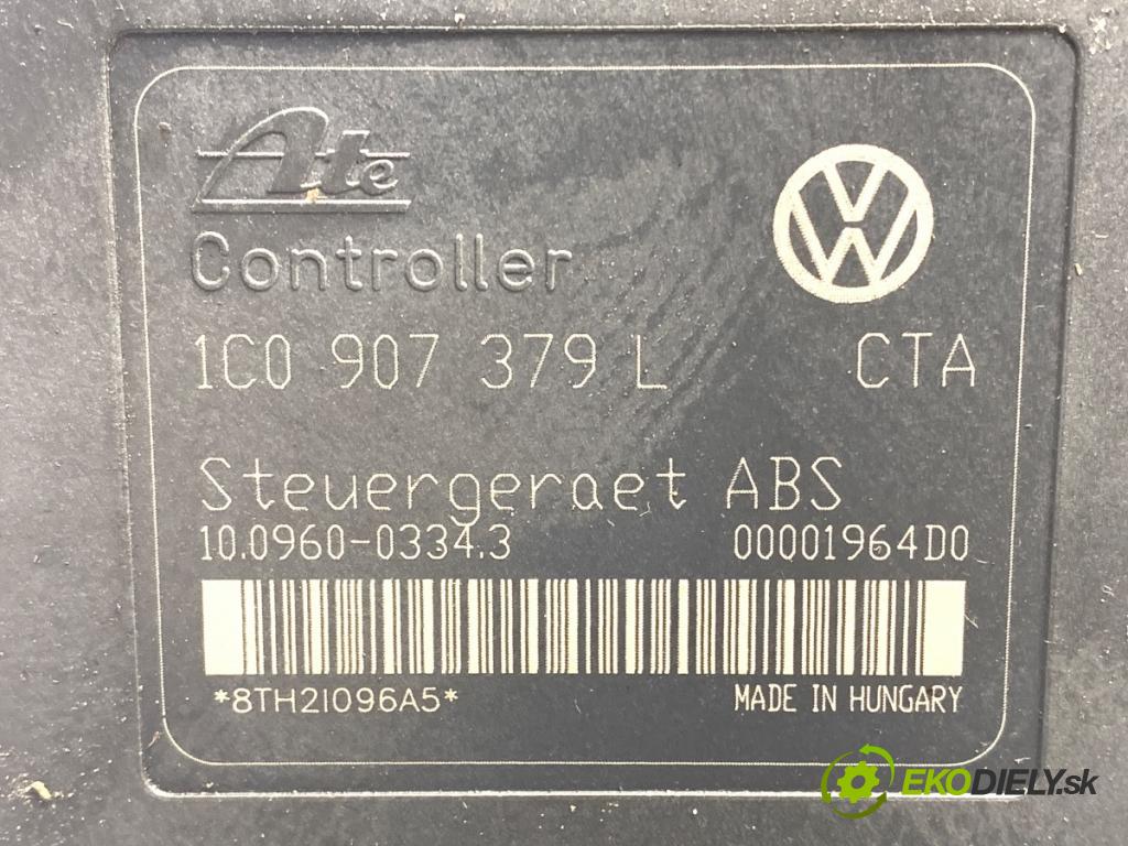 SEAT LEON I liftback 2001 77 kW 1.6 16 V 1598 Pumpa ABS 1C0907379L 1J0614117E (Pumpa ABS)