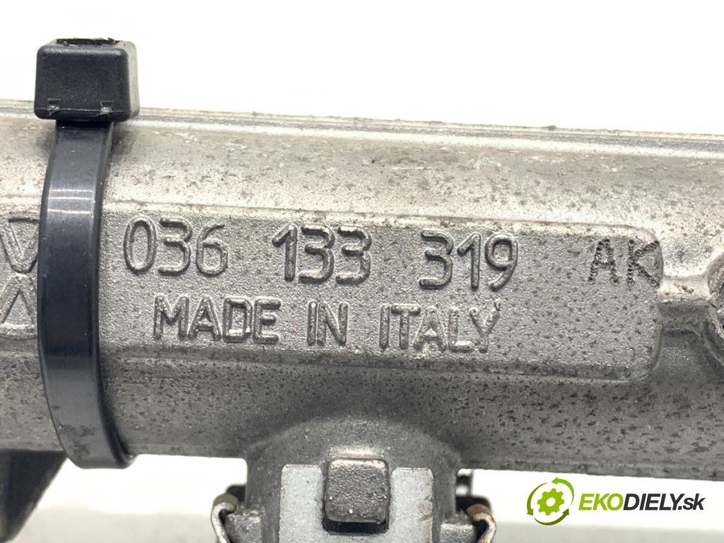 SEAT LEON I liftback 2001 77 kW 1.6 16 V 1598 Lišta vstrekovacia 036133319AK (Vstrekovacia lišta)