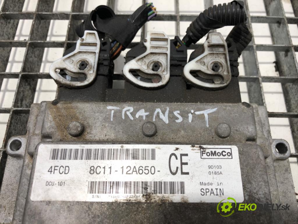 FORD TRANSIT V Skrzynia 2009 63 kW 2.2 TDCi 2198 riadiaca jednotka Motor 8C11-12A650-CE (Riadiaca jednotka)