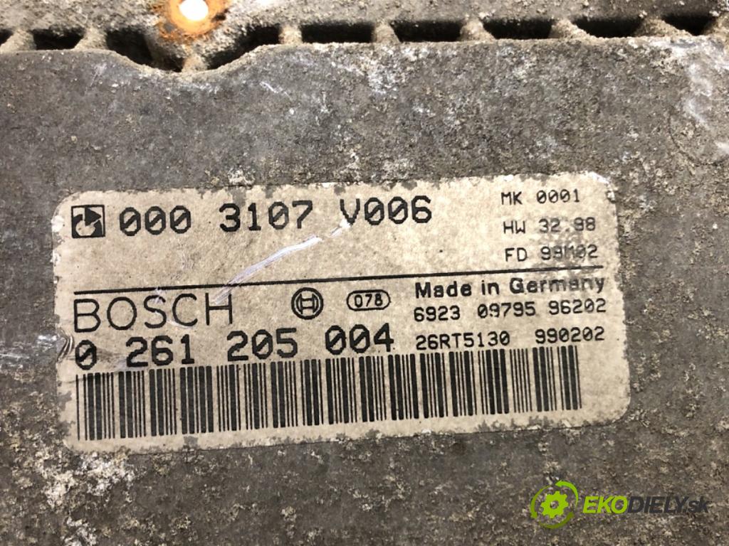 SMART ROADSTER kabriolet 1999 45 kW 0.7 (452.432) 698 riadiaca jednotka Motor 0261205004 (Riadiaca jednotka)